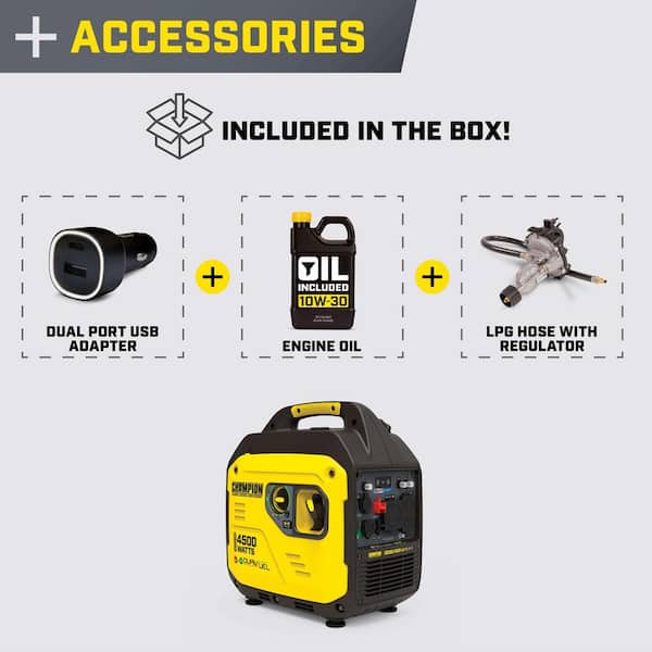 Champion Power Equipment 4500/3250-Watt Recoil Start Gasoline