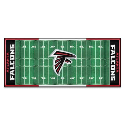 : FANMATS 23111 Atlanta Falcons Ticket Design Runner Rug - 30in.  x 72in. | Sports Fan Area Rug, Home Decor Rug and Tailgating Mat : Sports