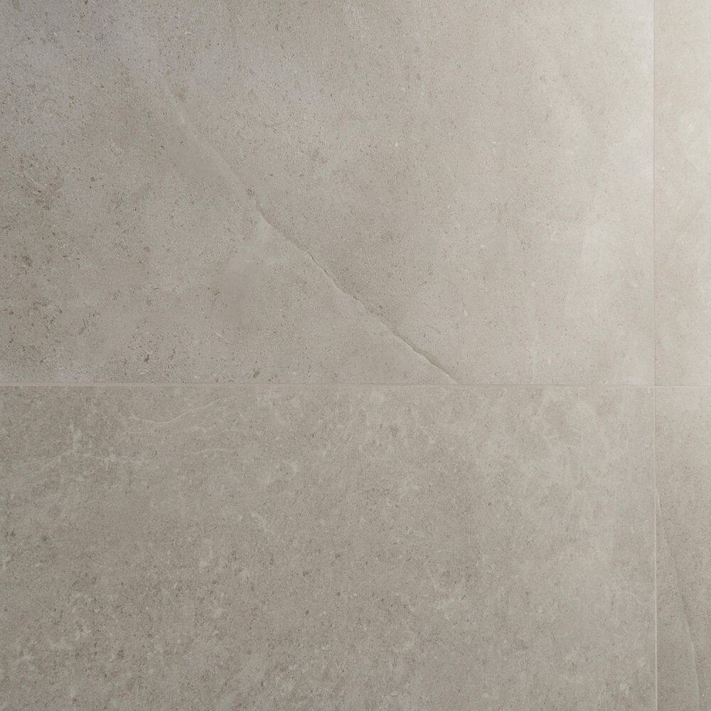 Large Format Light Gray Matte Porcelain Floor and Wall Tile