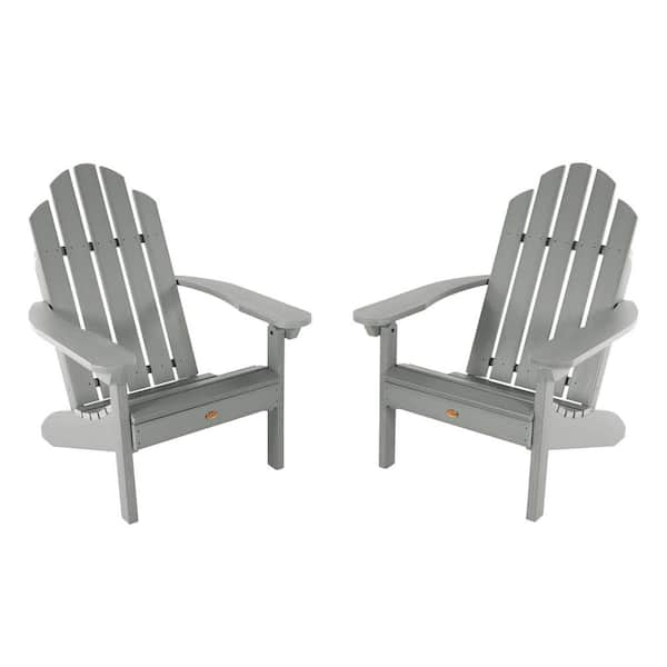 Highwood Classic Westport Coastal Teak Recycled Plastic Set of 2