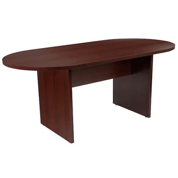 Carnegy Avenue 35 in. W Mahogany Wood Secretary Desk