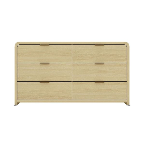 beige dresser with gold handles Manhattan Comfort 60