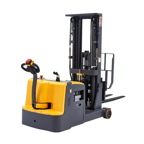 APOLLOLIFT 3300 lbs. Full Electric Counterbalanced Stacker 177 in. Lift Height