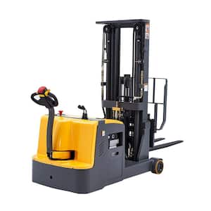 3300 lbs. Full Electric Counterbalanced Stacker 177 in. Lift Height