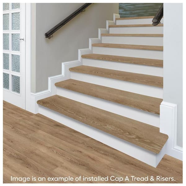 Stairs With Laminate  Wonder What Is The Cost To Install?