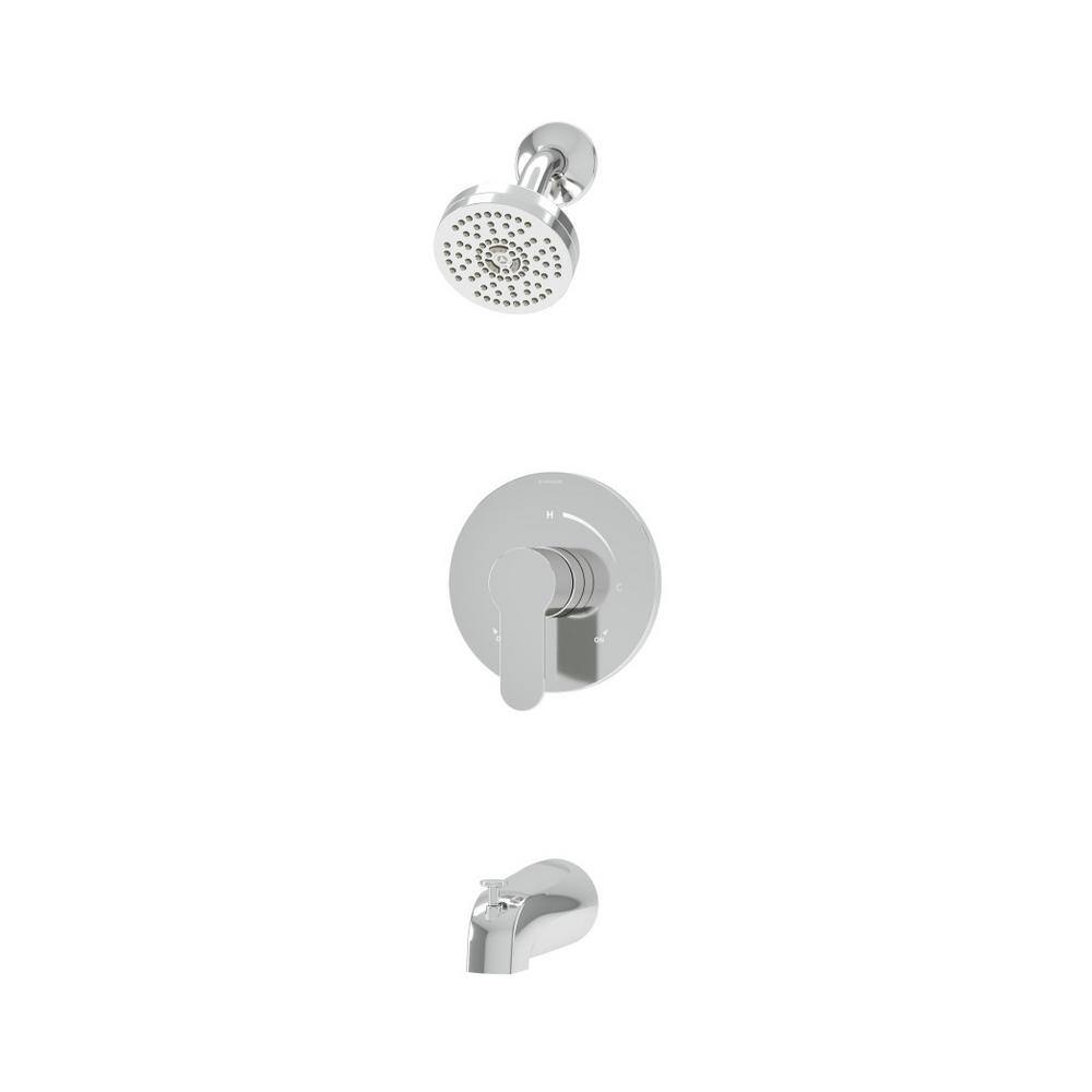 Identity Single Handle Wall Mounted HydroMersion Tub and Shower Trim Kit (Valve Not Included) price history on PriceWatchPro