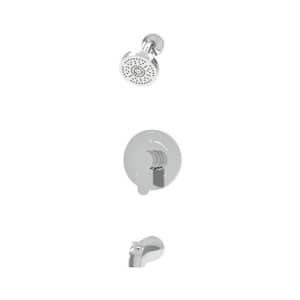 Identity Single Handle Wall Mounted HydroMersion Tub and Shower Trim Kit (Valve Not Included)