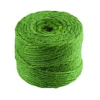 #30 in. x 200 ft. Green Twisted Jute Twine