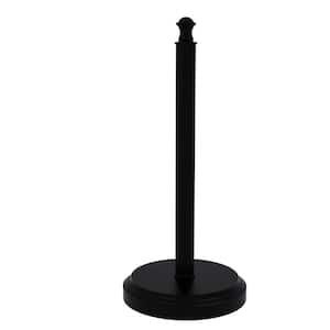Carolina Collection Counter Top Paper Towel Stand in Matte Black