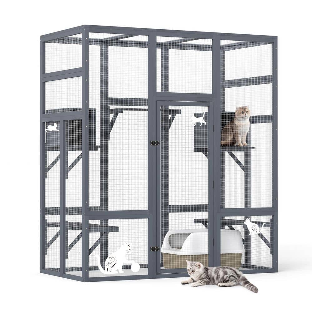 Large Catio Cat Enclosure Playpen, Sun Panel Roof price history on PriceWatchPro
