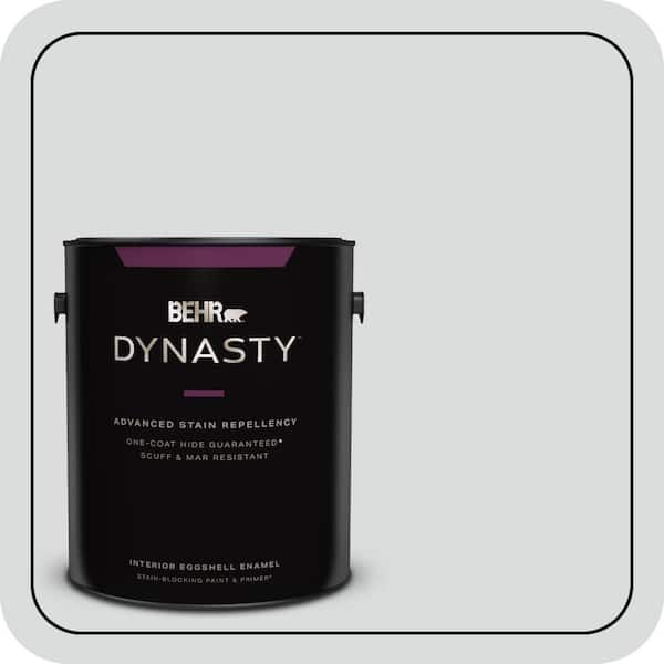 BEHR DYNASTY 1 gal. #PPU26-14 Drizzle Eggshell Enamel Interior Stain-Blocking Paint & Primer