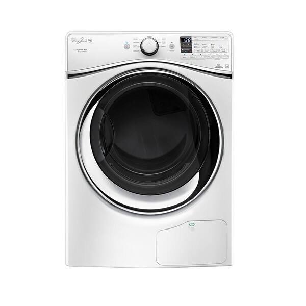 Whirlpool Duet 7.3 cu. ft. Ventless Electric Dryer with Heat Pump Technology in White, ENERGY STAR