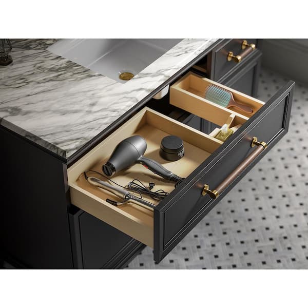 KOHLER Artifacts 48 in. x 21.89 in. D x 34.49 in. H Bath Vanity Cabinet without Top in Slate Grey