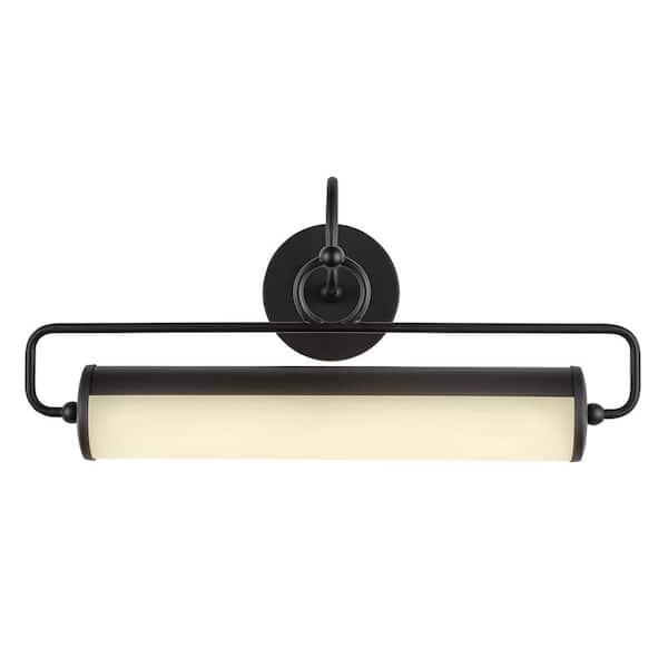 Ellen 21-in 1 Light 21-Watt Matte Black Integrated LED Picture Light