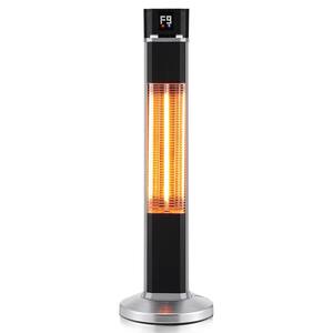 1500-Watt Infrared Carbon Tech Electric Freestanding Space Heater Indoor/Outdoor Digital Heater With Remote Control