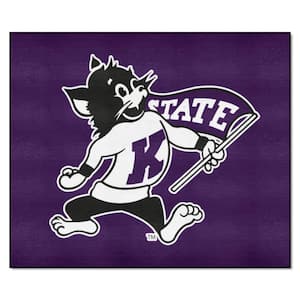 Kansas State Wildcats Purple 5 ft x 6 ft. Tailgater Area Rug
