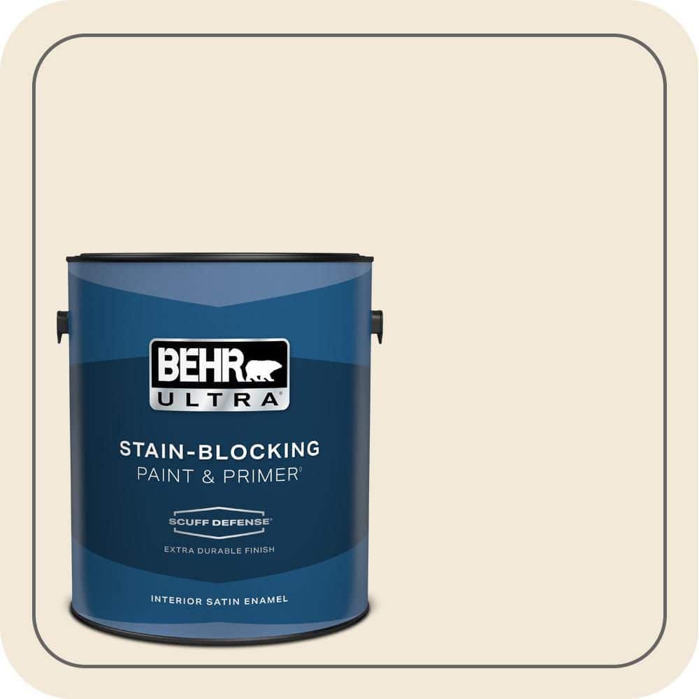 1 gal. #PPH-06 Rice Drink Extra Durable Satin Enamel Interior Paint & Primer price history on PriceWatchPro