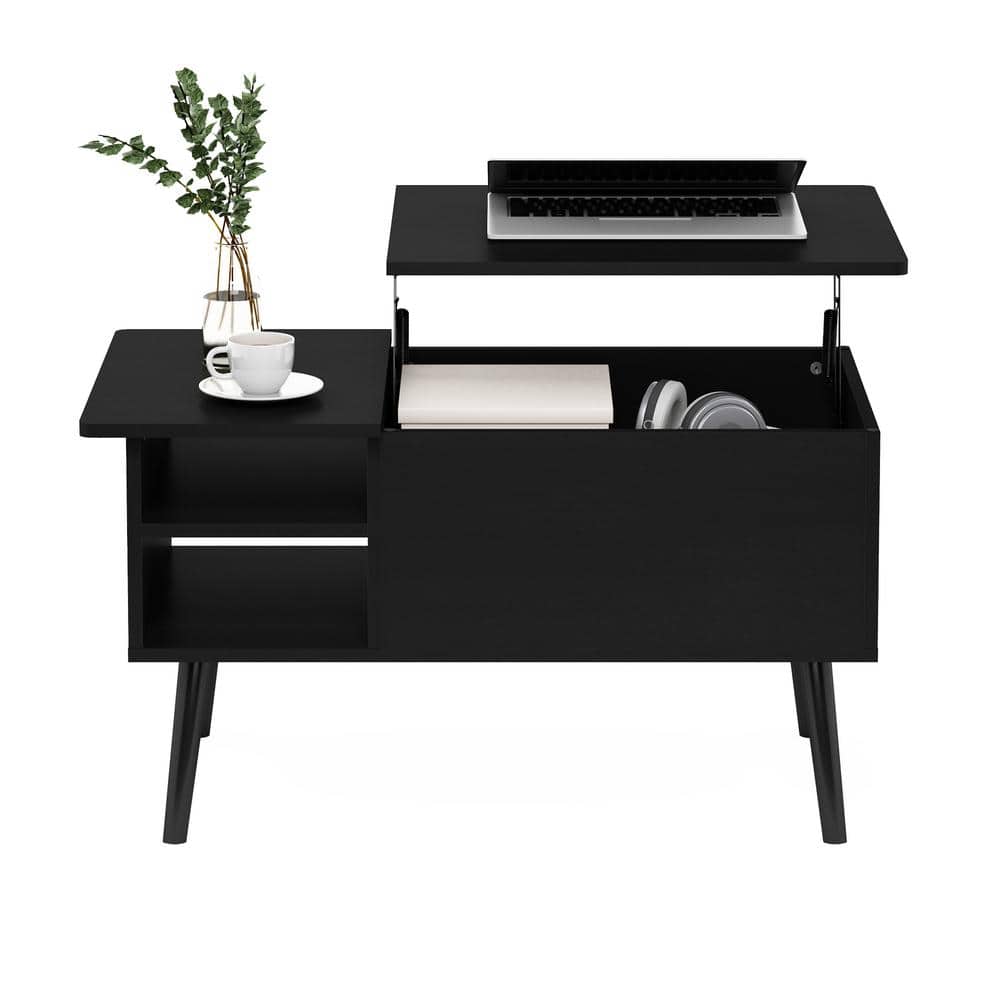 Americano Rectangular Wood Lift-Top Coffee Table with Storage
