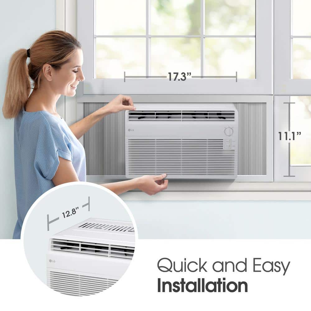 White 15000 BTU Portable Air Conditioner with Remote Control