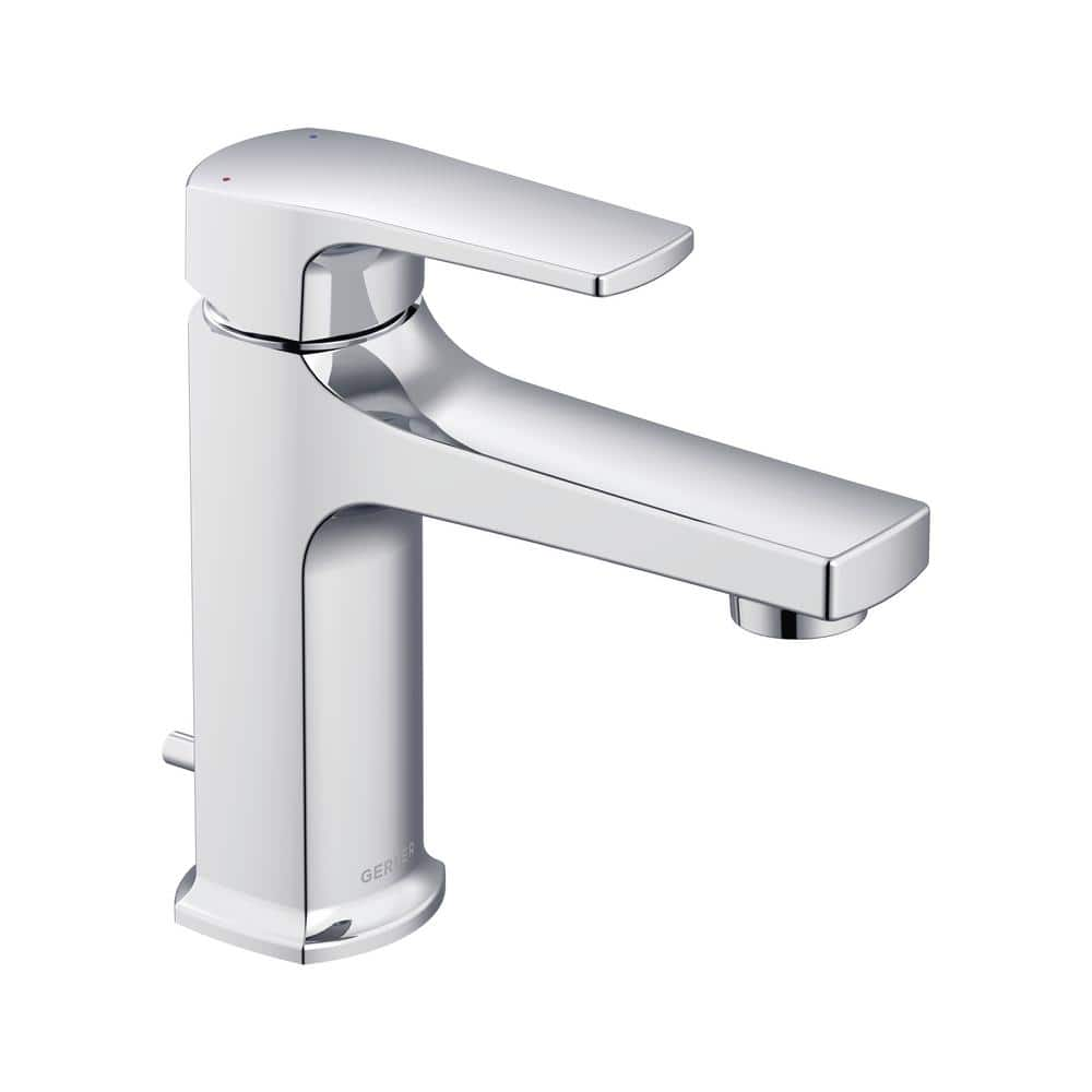 Gerber Tribune Single Handle Single Hole Bathroom Faucet PopUp Drain