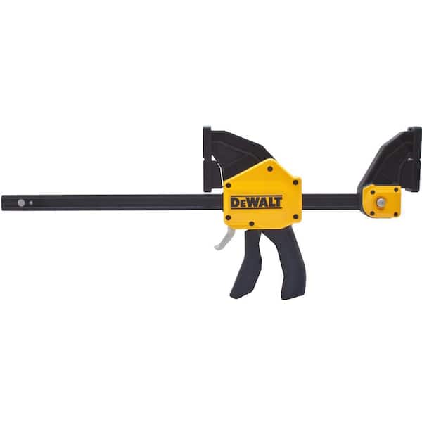DEWALT 6 in. 100 lbs. Trigger Clamp with 2.43 in. Throat Depth DWHT83139 -  The Home Depot