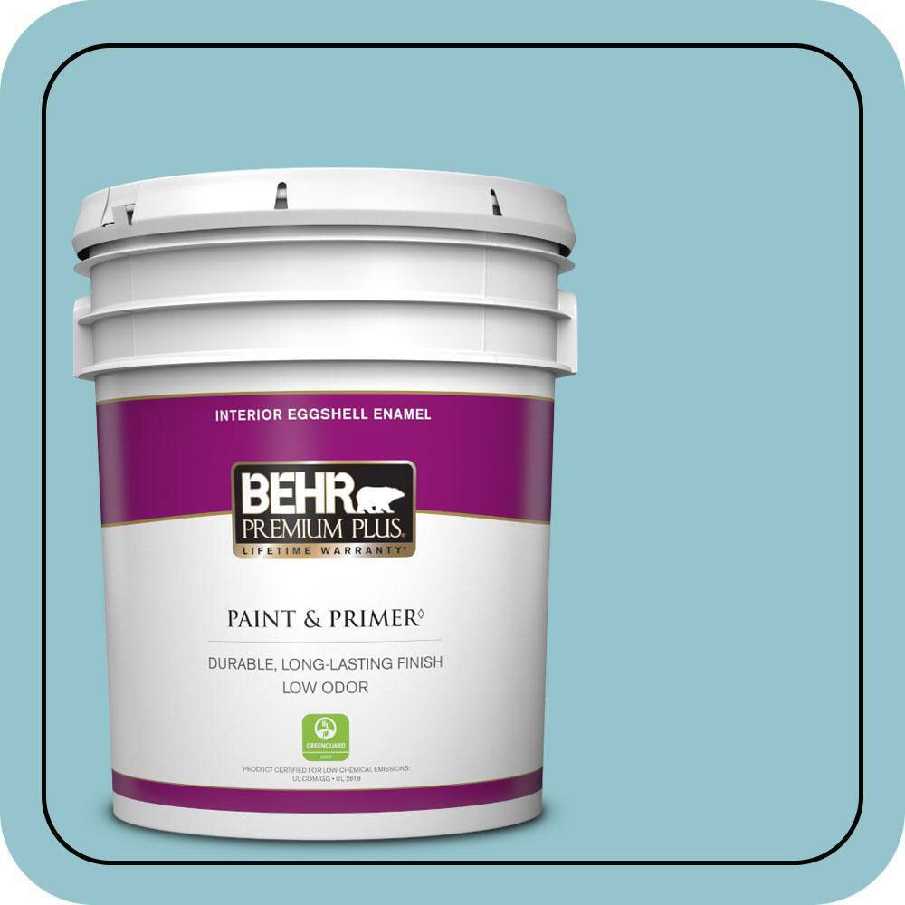5 gal. #520E-3 Velvet Morning Eggshell Enamel Low Odor Interior Paint & Primer price history on PriceWatchPro
