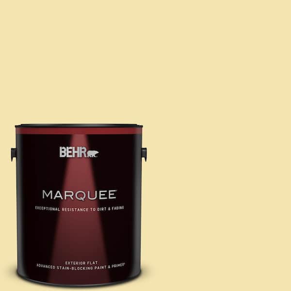 BEHR MARQUEE 1 gal. #390C-3 Windsong Flat Exterior Paint & Primer