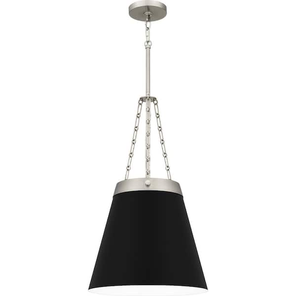 Quoizel Alwyn 1-Light Brushed Nickel Pendant Light QPP6183BN - The Home ...