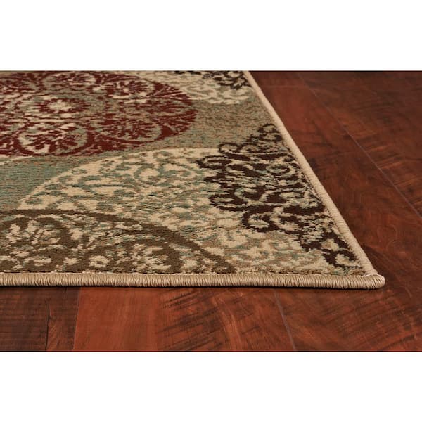 Benjamin Sage 2 ft. x 8 ft. Runner Rug