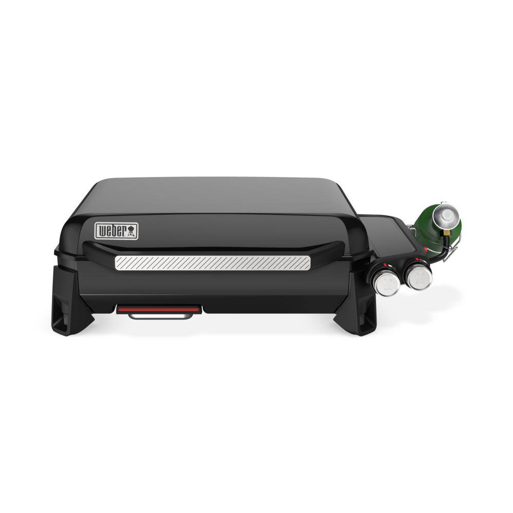 Weber 22 in. Traveler Portable Liquid Propane Grill in Black