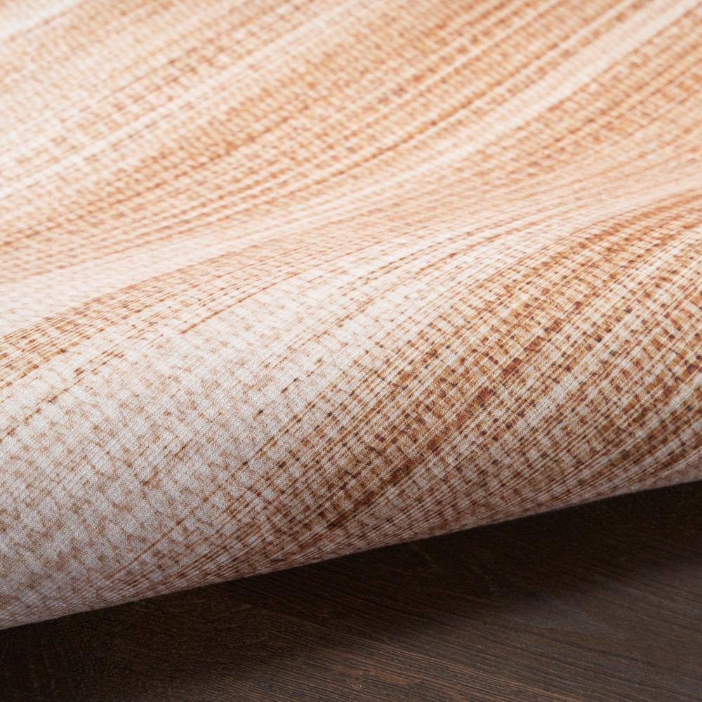 Brown and Beige Abstract Flatweave 5' x 7' Area Rug