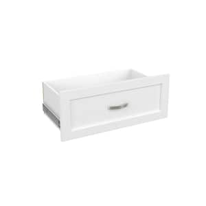 Style+ 10 in. x 25 in. White Shaker Drawer Kit for 25 in. W Style+ Tower