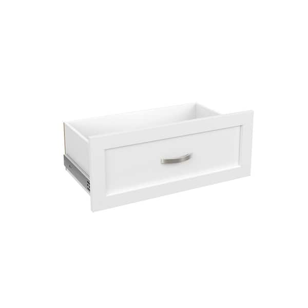 ClosetMaid Style+ 10 in. H x 25 in. W White Shaker Drawer Kit for 25 in. W Style+ Tower