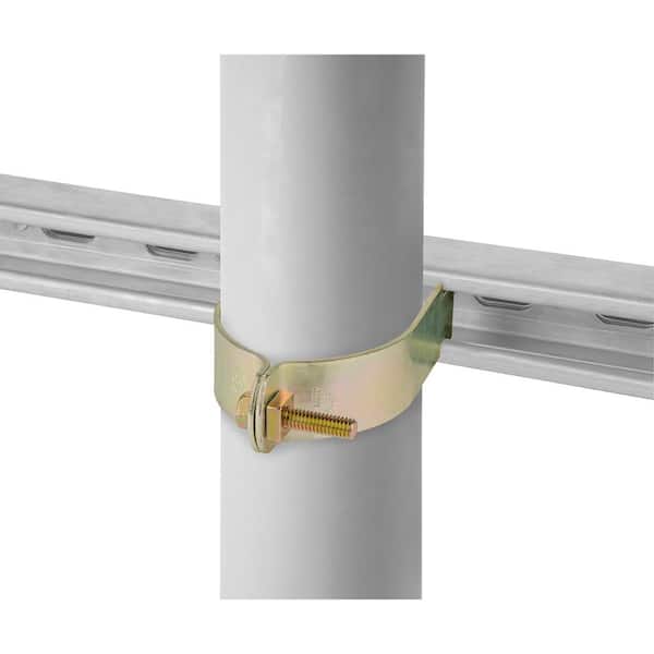 Superstrut 2-1/2 in. Pipe Strap - Strut Fitting - Gold