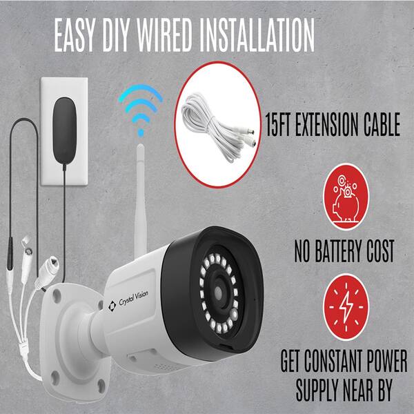 200ft IR Illuminator For Security Cameras - 18W 850nm Outdoor Night Vision Light