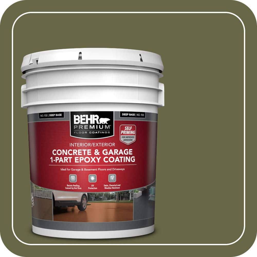 5 gal. #PPU9-24 Amazon Jungle Self-Priming 1-Part Epoxy Satin Interior/Exterior Concrete and Garage Floor Paint price history on PriceWatchPro