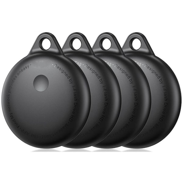 Smart Bluetooth Tracker with GPS Waterproof for Apple Find My 4-Pack Key Finder Locator for Keys Luggage Wallet Pets