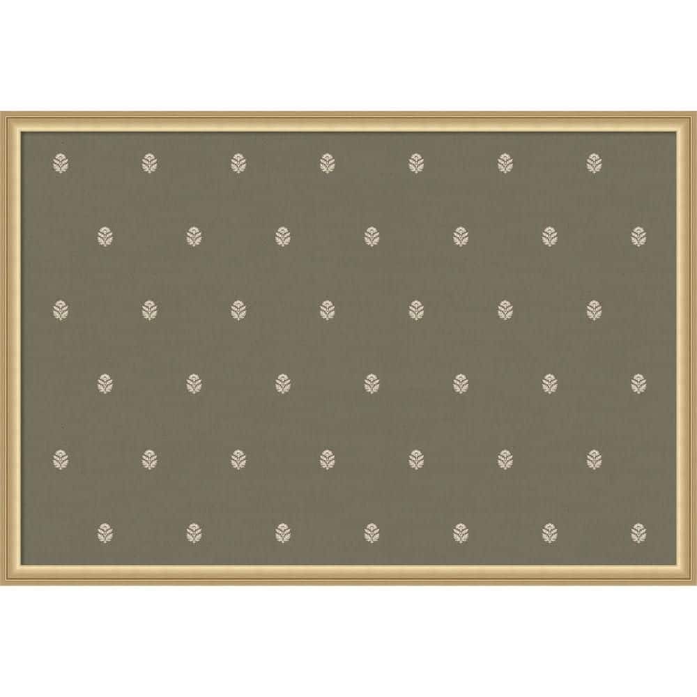 Florence 26 in. x 38 in. Gold Plastic Magnetic Framed Memo Board price history on PriceWatchPro