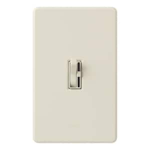 Toggler Dimmer Switch for Magnetic Low-Voltage, 600-Watt/Single-Pole, Light Almond (AYLV-600P-LA)