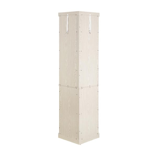 CARNE/カルネ 15.31 in. W x 15.31 in. D x 69.84 in. H Antique White Linen