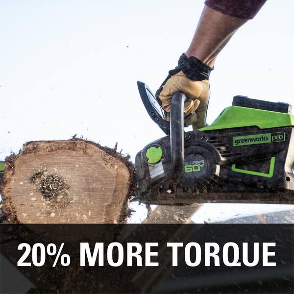 Home depot best sale greenworks chainsaw