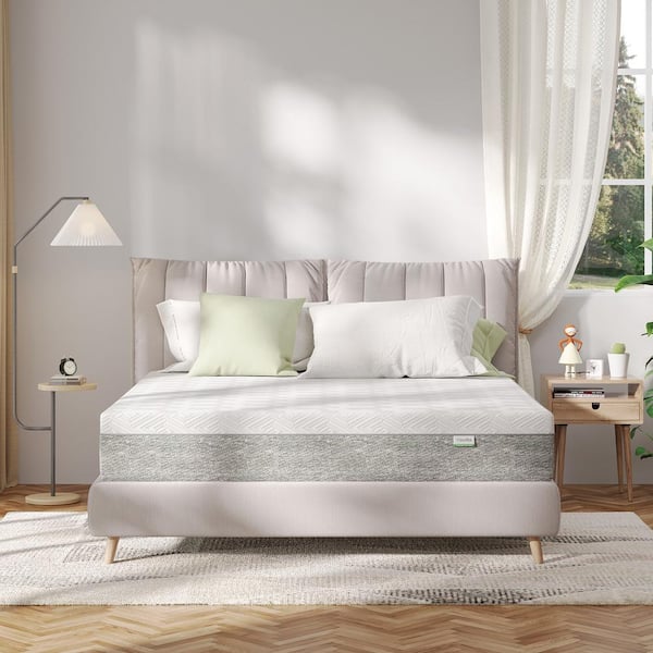 Queen Medium Gel Memory Foam 12 in. Mattress Bed-in-a-Box Mattresses, Cooling and Skin-friendly