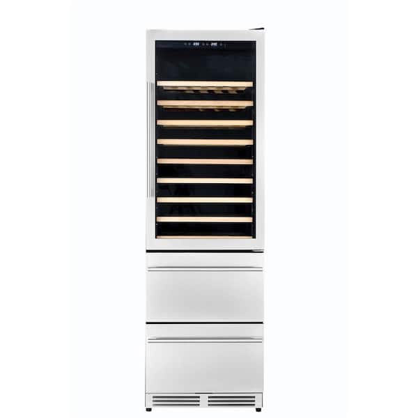 Kucht 23.5 in. 108 Bottles Wine and 100 Cans Wine and Beverage Cooler K510WB