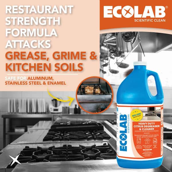 1 Gal. Heavy Duty Citrus Degreaser Concentrate Cleaner, Attacks Grease and Grime (2-Pack)
