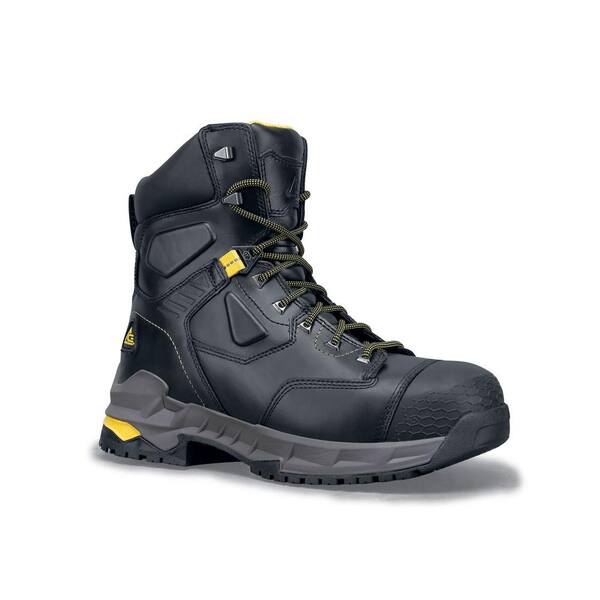 Ace Men's Redrock 8'' Work Boots - Composite Toe - Black Size 7(M