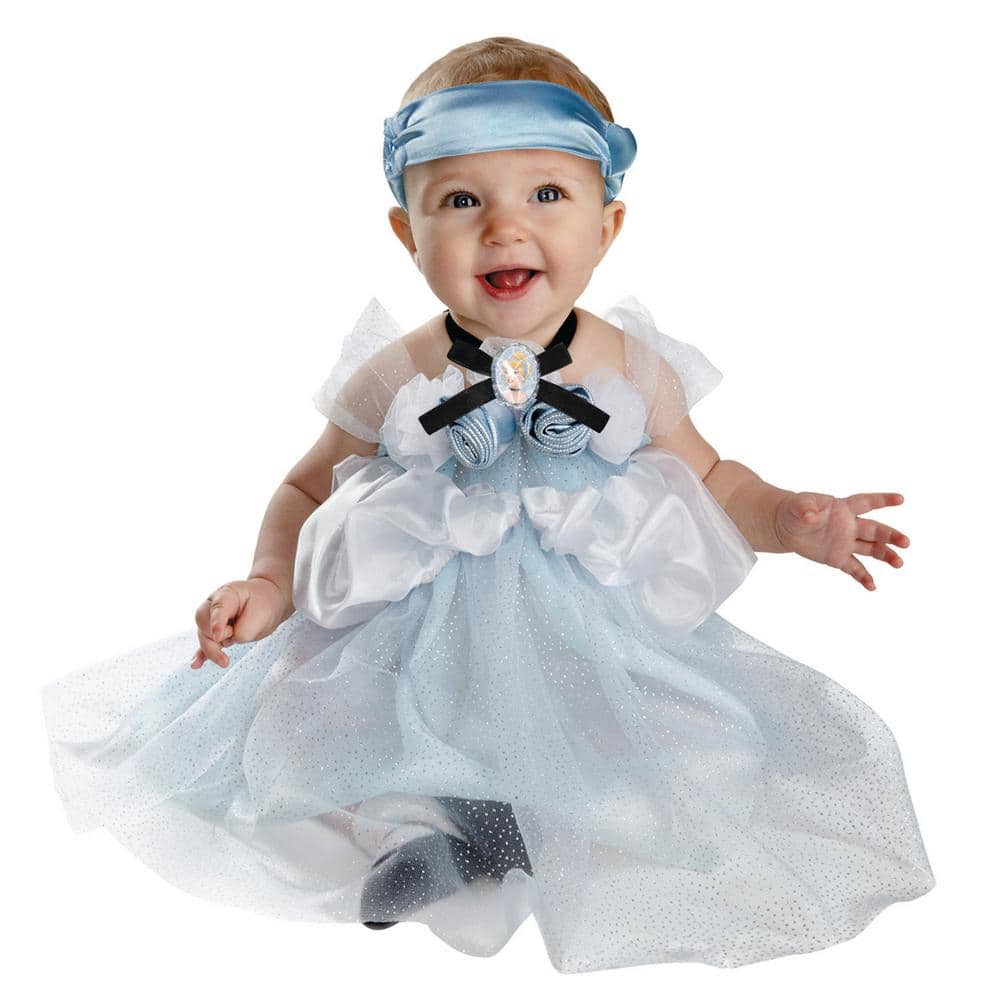 Disguise Baby Girl's Disney's Cinderella Ballgown Costume - 6-12 Months