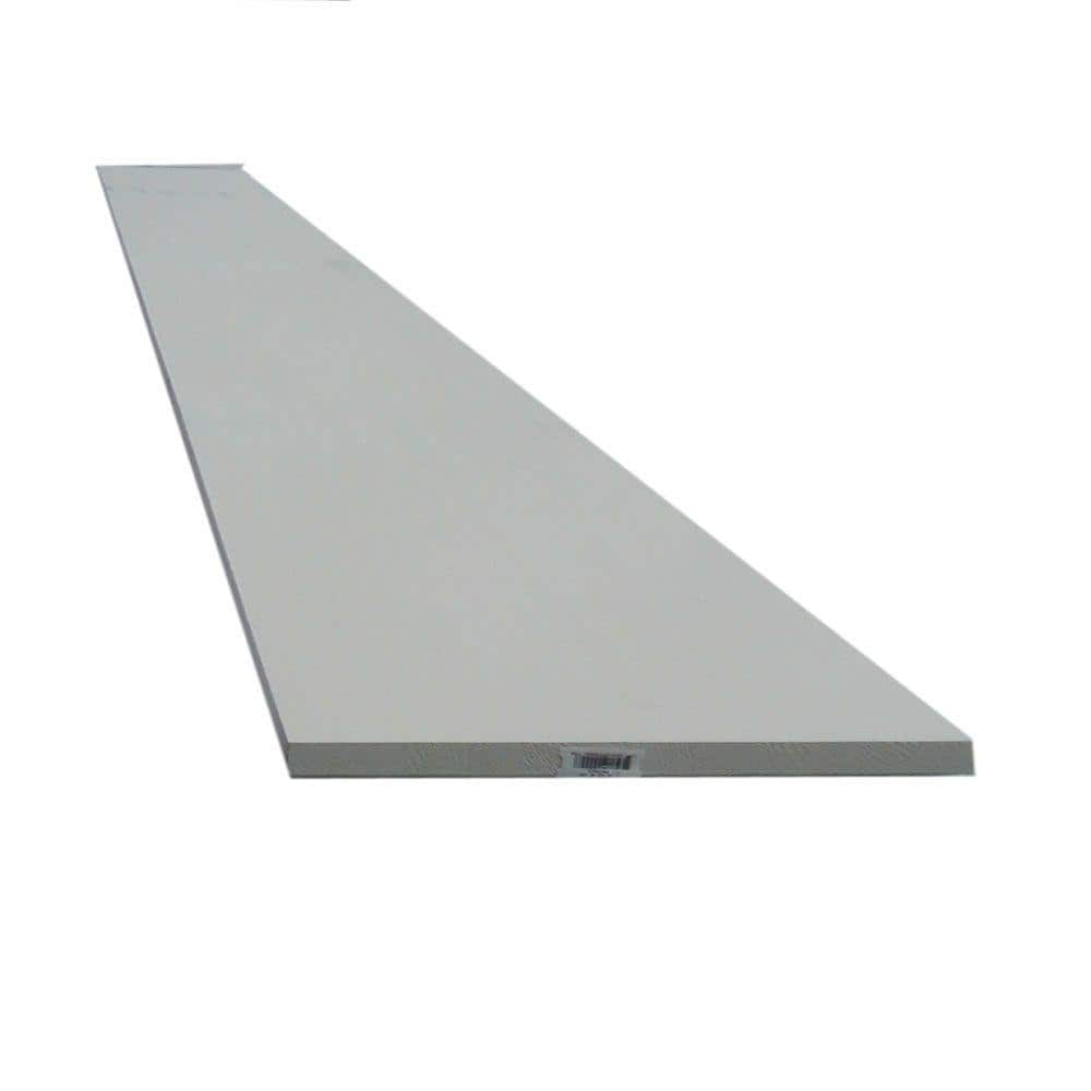 1 in. x 12 in. x 8 ft. Primed Pine Finger-Joint Board 191 - The