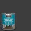 BEHR PREMIUM 1 gal. #PPF-59 Raven Black Gloss Enamel Interior/Exterior ...