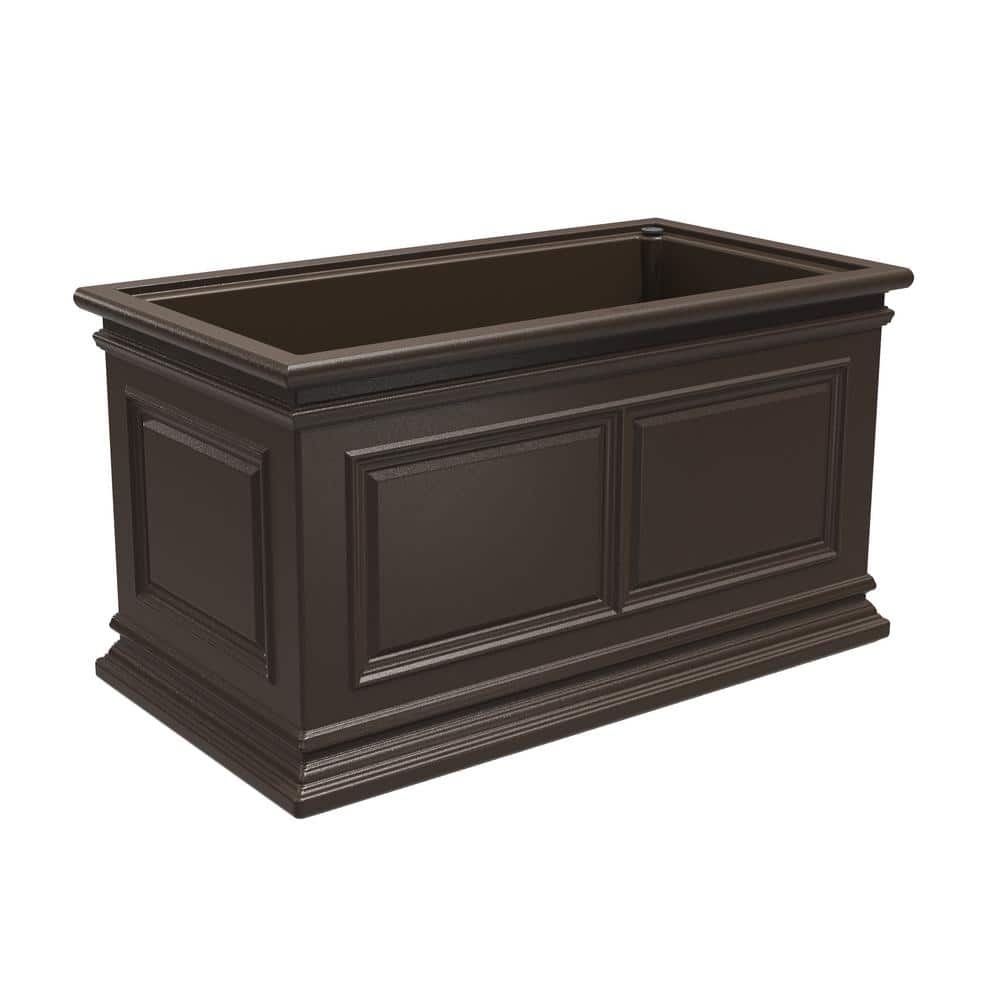 30 in. Brownstone Covington Trough