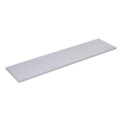 Pacific White 13 in. x 50 in. Moulding Wall Kitchen Furniture Shelf